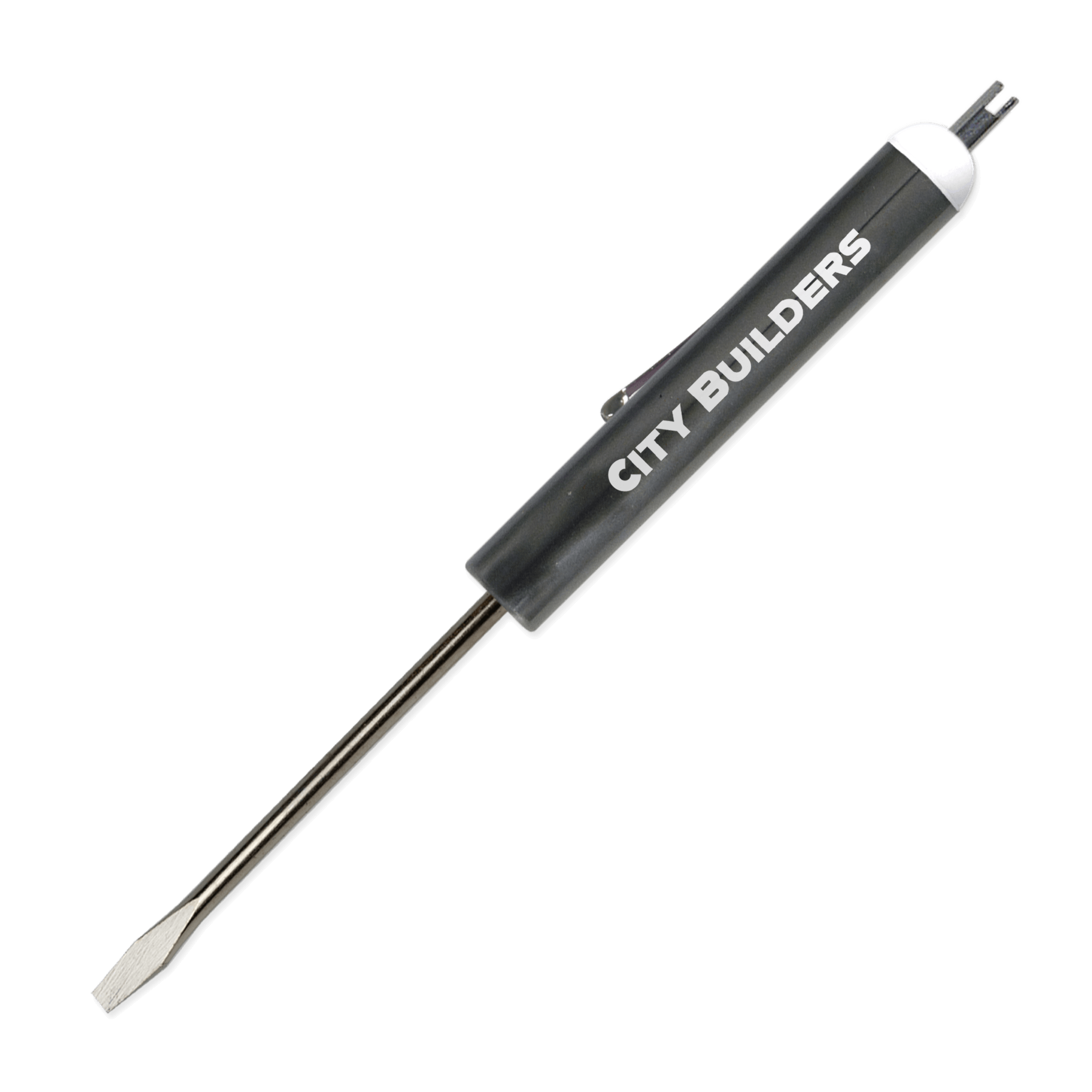 Gunmetal Imprinted